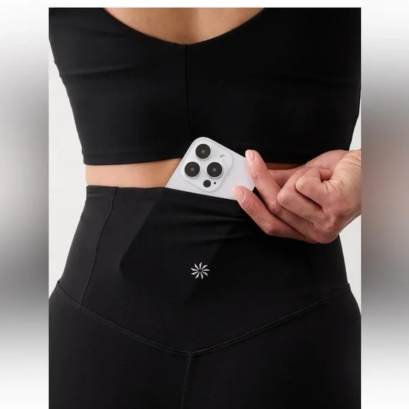 NWT Athleta Ultra High Rise Elation 7/8 Black Tight Size Small #599750 S legging - Picture 3 of 7